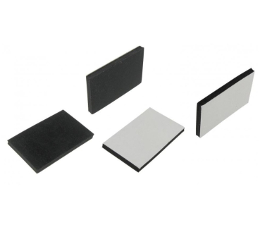 Fuel tank protective rubber pads (4 pieces) Vanagon/T25 except Syncro 251201525